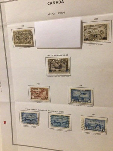 1928-1946 Canada Air Post Stamps - Picture 1 of 11