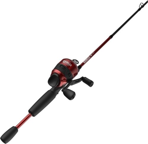 Premium 2-Piece Fishing Rod & Anti-Reverse Spincast Reel for All Species Fishing - Picture 3 of 12