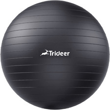Extra Thick Yoga Ball Exercise Ball, 5 Sizes Gym Ball, Heavy Duty Ball Chair for