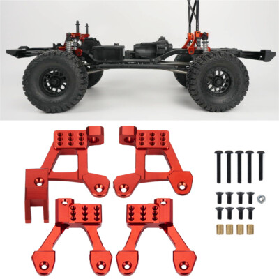 Adjustable Front+Rear Shock Mount Shock Tower for 1/10 Axial SCX10 II 90046 US