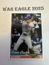 2024 Topps Archives Evan Carter 1994 Design RC Rookie #223 Texas Rangers