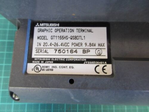 GT1155HS-QSBDTL1 Mitsubishi GOT 5.7-inch GT1155HS-QSBDTL1 *EXPRESS SHIP AVAILABL - Picture 4 of 4