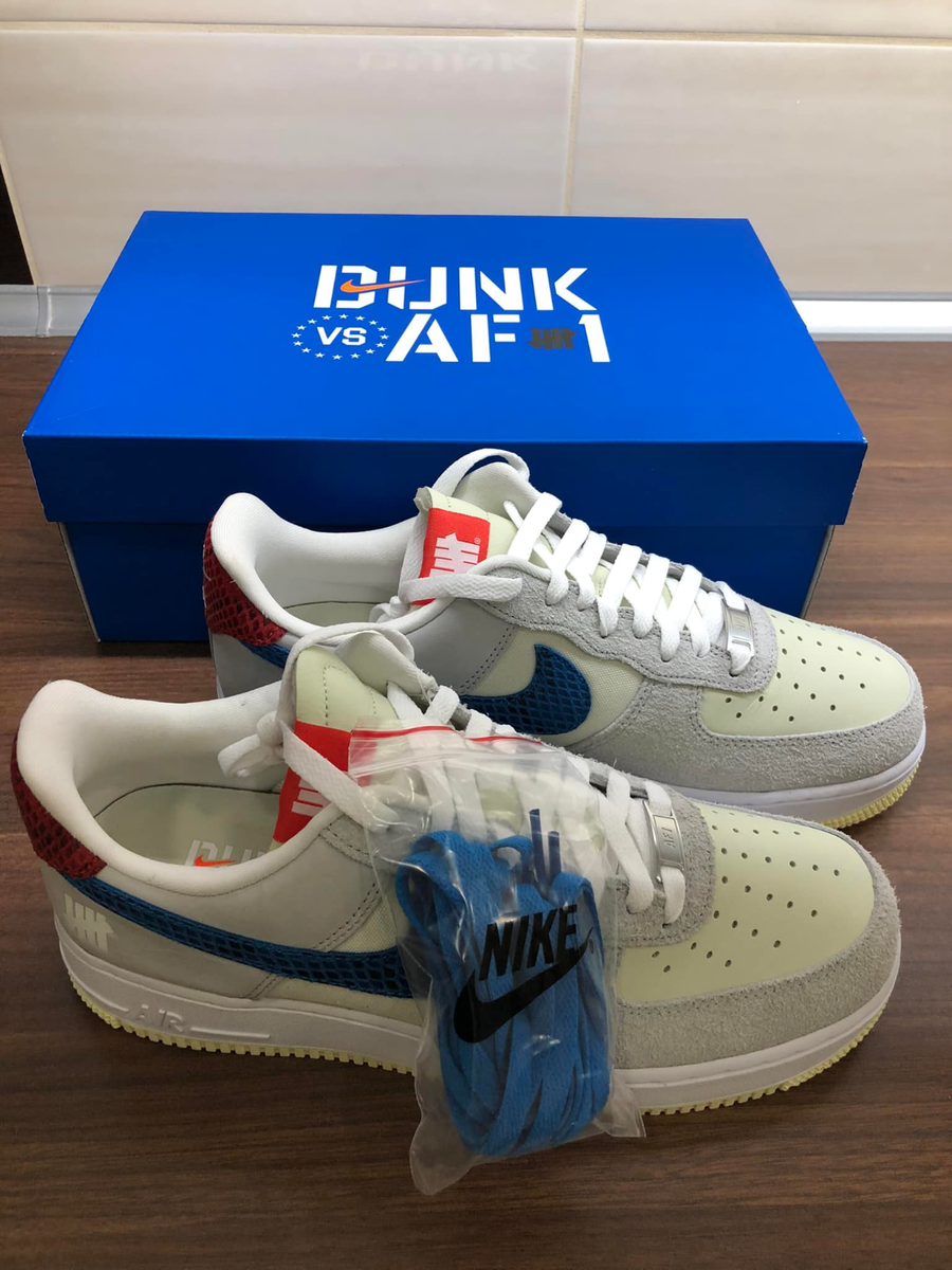 Size Undefeated x Nike Air Force Low On It for sale