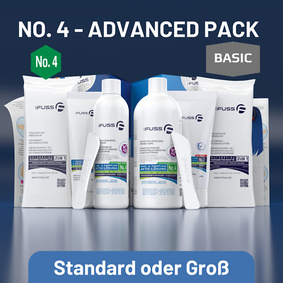 Mr. Fuss No. 4 Advanced Pack Basic Anti-Hornhaut, Anti-Zuwachs System 4 tlg.