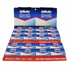 200 x GILLETTE WILKINSON SWORD BLADES Double Edge Razor Blades Free Shipping