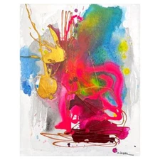 Moshe Leider Original Painting on Canvas Hand Signed Art