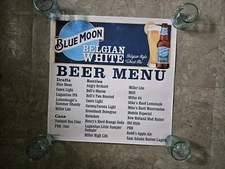 Blue Moon Beer Poster