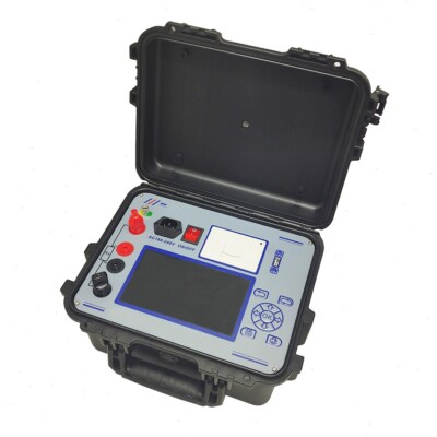 Loop Contact Resistance Tester with Current DC 100A Range 0-50mΩ Accuracy ±5%
