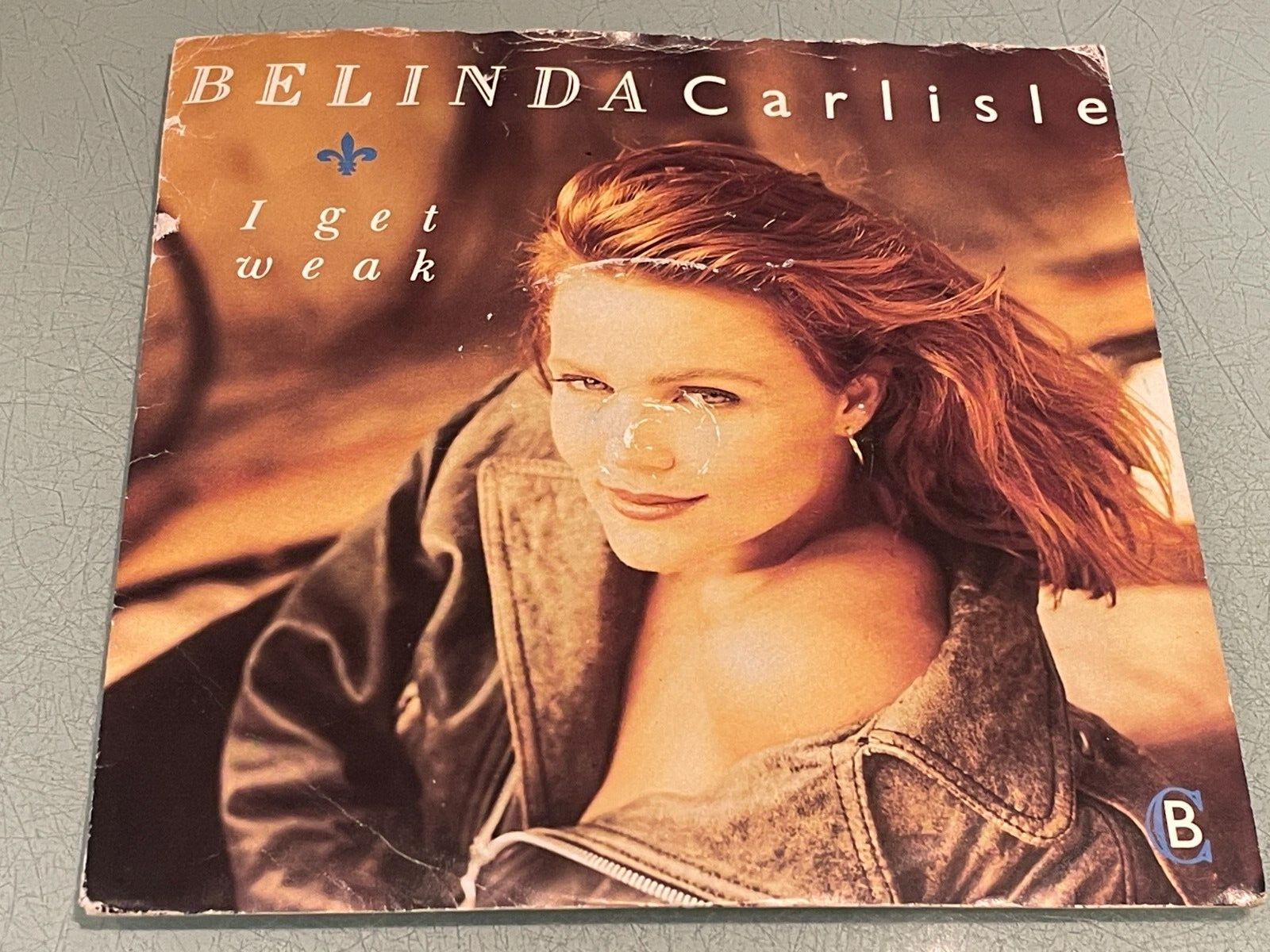 Belinda Carlisle - I Get Weak - Vinyl Record 7"" Single - 1988 Virgin Records