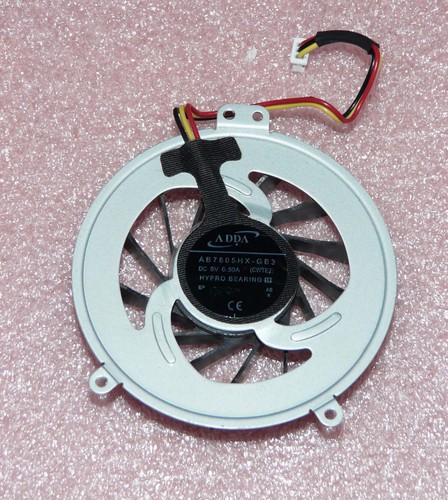 Lüfter ADDA AB7805HX-GB3 DC 5V  0,50A Ventilator Toshiba Satellite L645, L645D