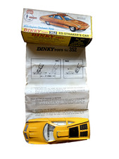 Ed Straker's Car With Leaflet - Dinky