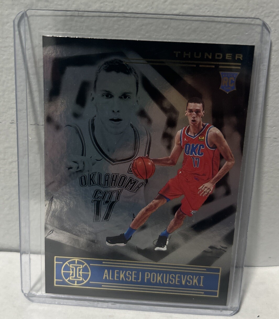 2020-21 Panini Illusions ALEKSEJ POKUSEVSKI Rookie RC #188 Oklahoma City Thunder