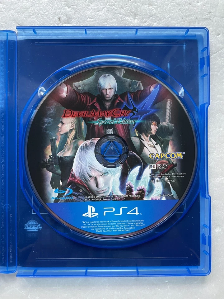 Sony PS4 Devil May Cry 4 Special Edition PlayStation 4 Japanese Used from Japan - Image 4 of 4