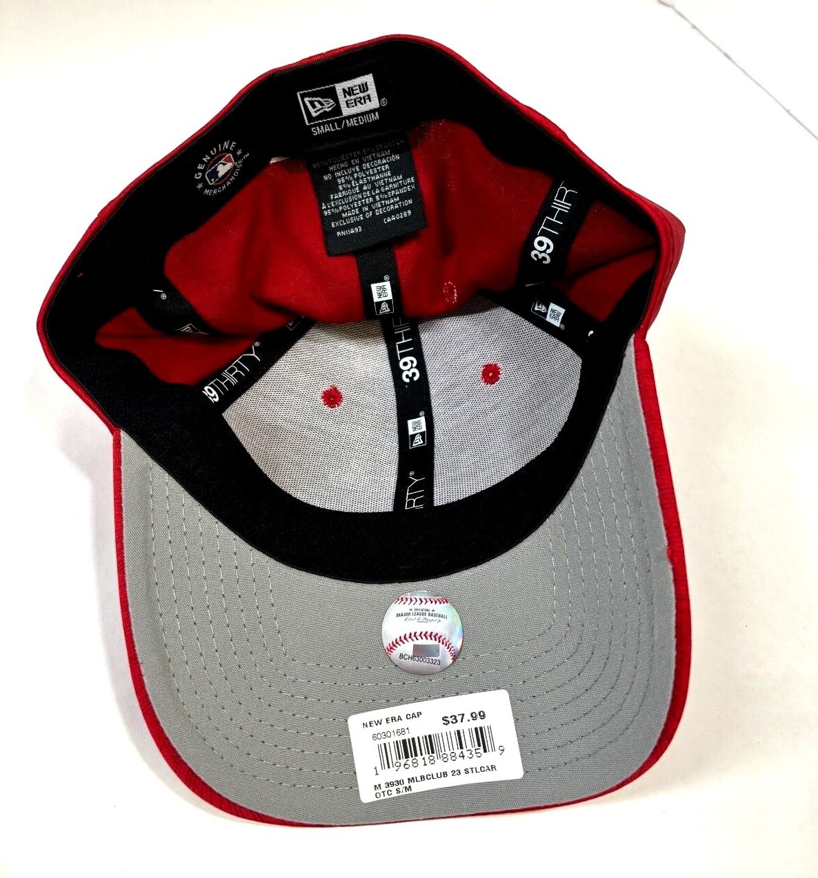 St. Louis Cardinals MLB NE 2023 Clubhouse Flex-Fit Hat~ Red