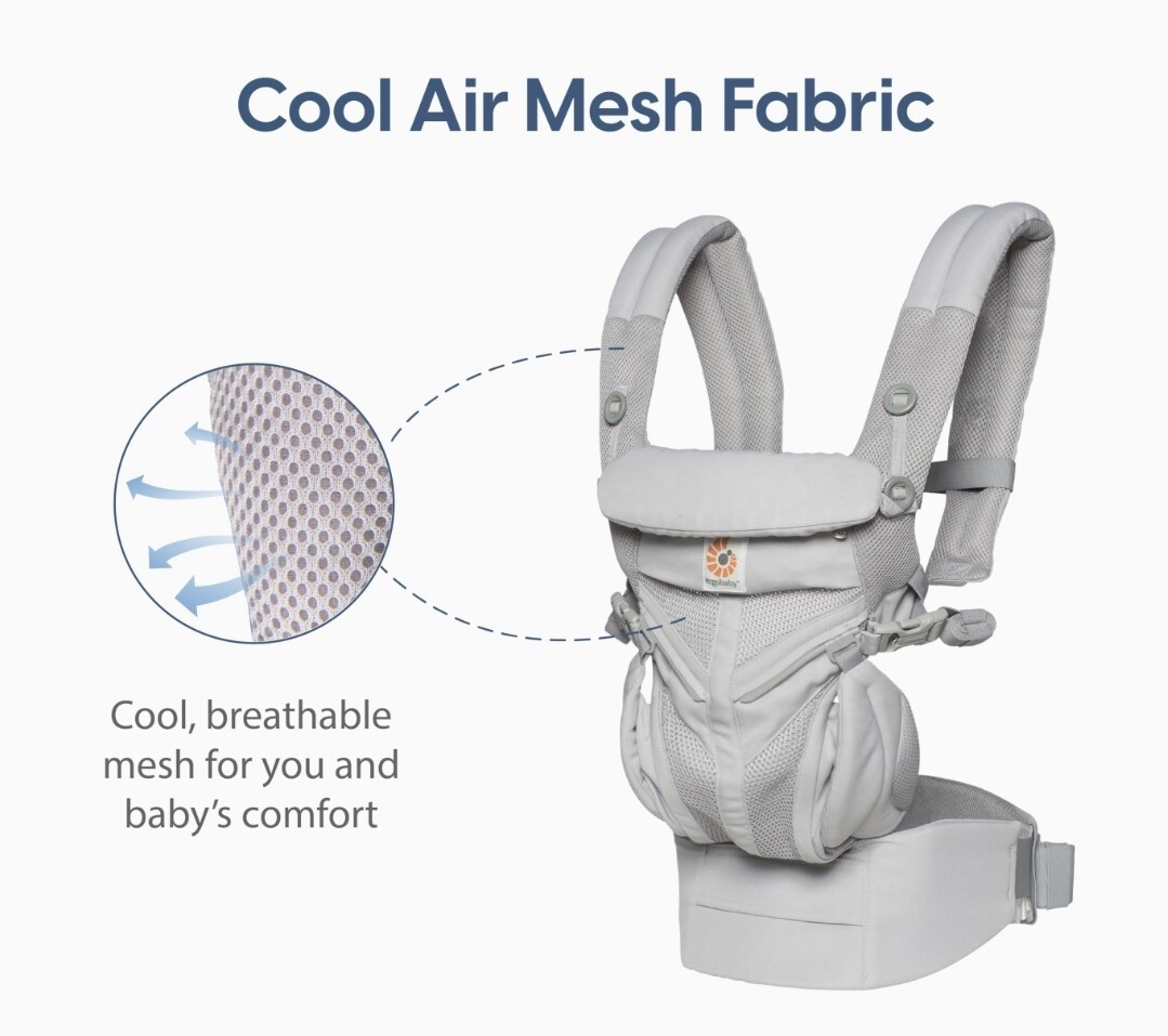 Ergobaby Ergonomic Omni 360 Cool Air Mesh All Positions Baby