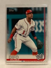 #342 Wilmer Difo Washington Nationals 2019 Topps Series One Baseball Card