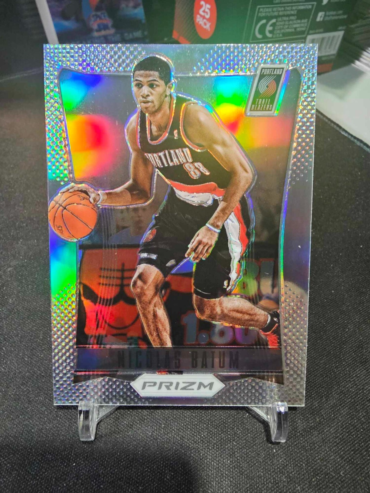 2012-13 Panini Prizm Nicolas Batum #29 Silver