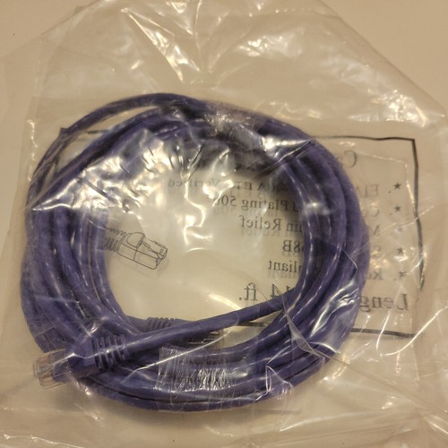 MONOPRICE Cat-6 Cable 14 ft Patch Cord, Booted, Purple - 第 3/3 張圖片