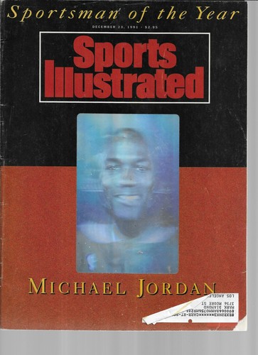Michael Jordan 2 Sport Illustrierte - 3. Juni 1991 & 23. Dezember 1991 (Hologramm Cover) - Bild 2 von 2