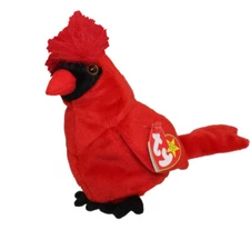 TY Beanie Baby - MAC the Cardinal (5 inch) - MWMTs Stuffed Animal Toy
