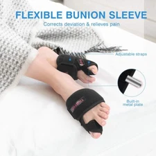 Tikaton Bunion Corrector Relief Protector Sleeves Kit Orthopedic Bunion Splint