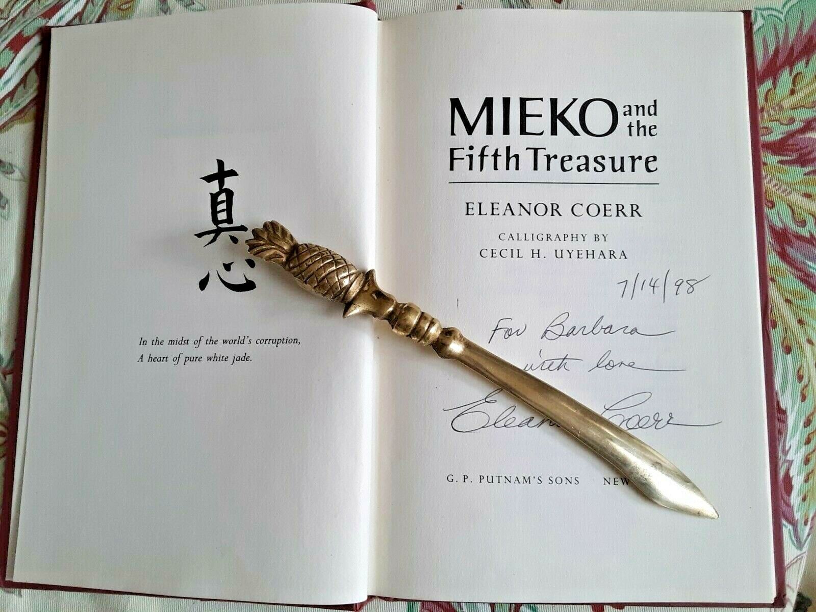 Mieko and the Fifth Treasure by Coerr, Eleanor