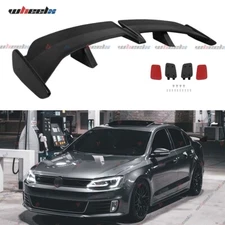 For VW Passat/Jetta/CC Sedan 55'' PRO Style Rear Trunk Spoiler Wing Lip Black