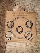 Unique Designs Rings Nwt Made From Recycled Materials