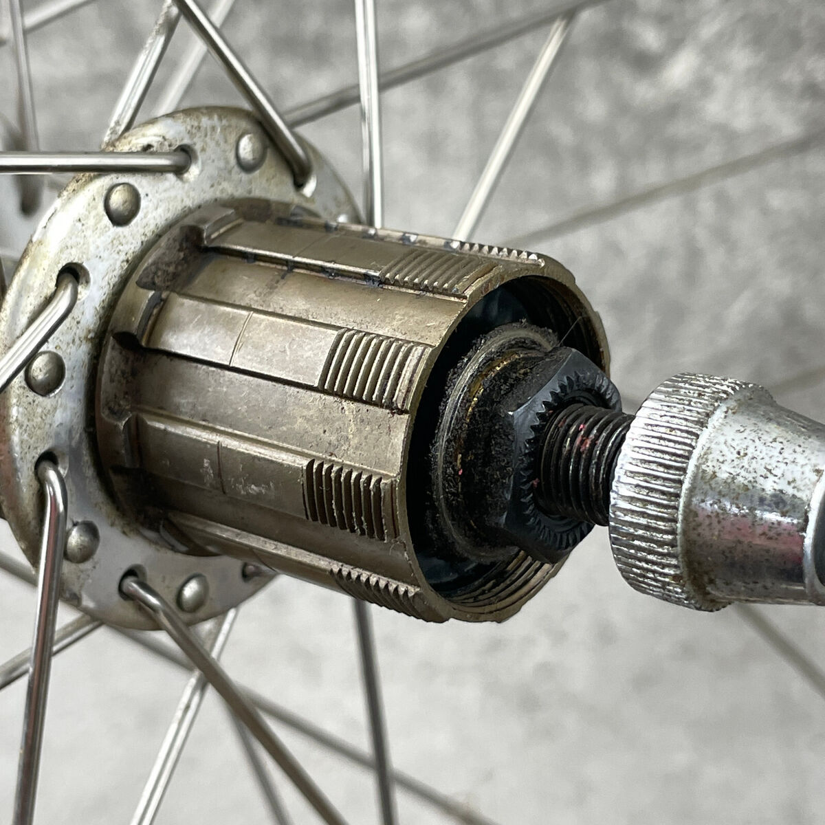 Araya 700c Hybrid Rear Wheel VX300 Vintage Shimano Exage Araya 700c Hybrid Rear Wheel VX300 Vintage Shimano Exage