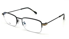 FRED FG50007U 54002  Black / Demo Lens 54mm Eyeglasses