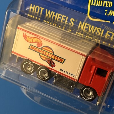 1993 Hot Wheels Newsletter Hiway Hauler Limited Edition Pack RR's