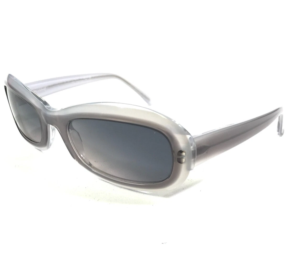 Vera Wang Lux rimless sunglasses light gray with gray lenses $60 Vera Wang Gray Frame Sunglasses for Women for sale | eBay main image 2