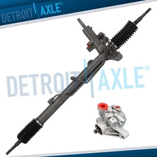 Complete Power Steering Rack and Pinion Assembly Pump for 2006-2010 Honda Civic
