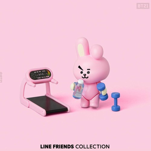 Figura de colección oficial de artículos auténticos BTS BT21 paquete ciego vol1. Campamento base - Imagen 3 de 8