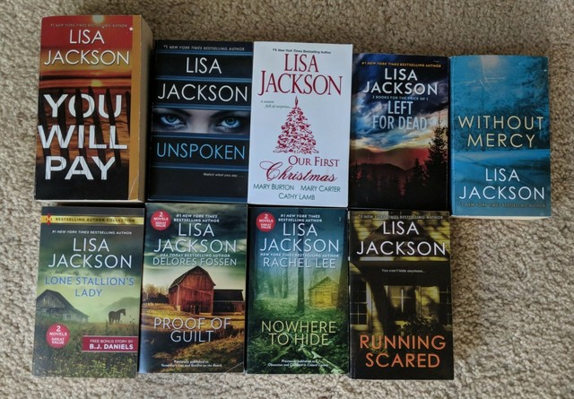 Lisa Jackson 9 Book Lot FREE SHIPPING | eBay