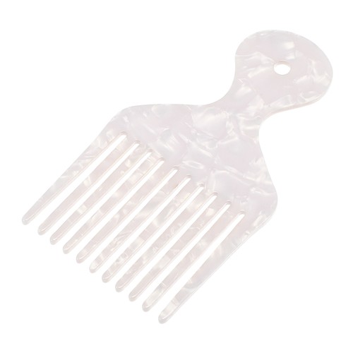 Piece of 1 Wide Tooth Hair Pick Comb Hair Styling Tool for Men Women Plastic - Picture 4 of 8