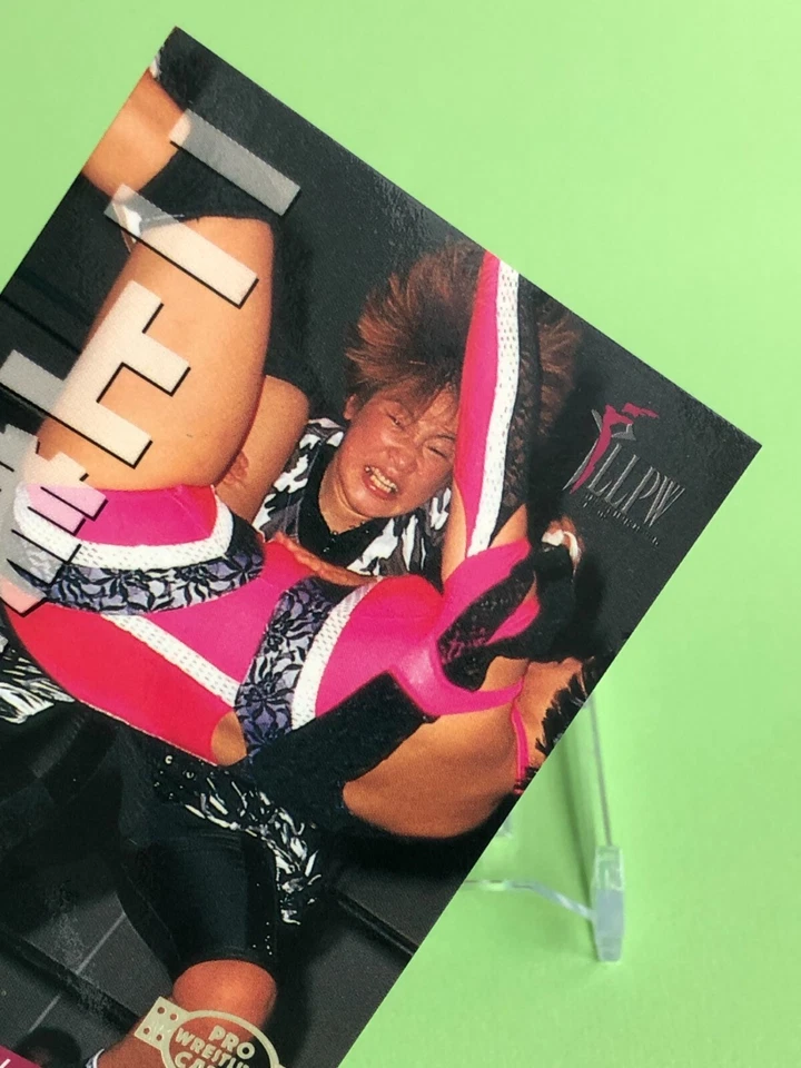 Mikiko Futagami Pro Wrestling Cards LLPW BBM '96 BASEBALL MAGAZINE Japanese - Image 3 of 4