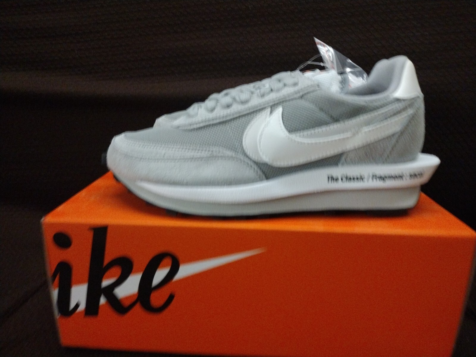 SACAI X NIKE Nike LDV Waffle x Fragment Design x grigio Sacai taglia 9 DS