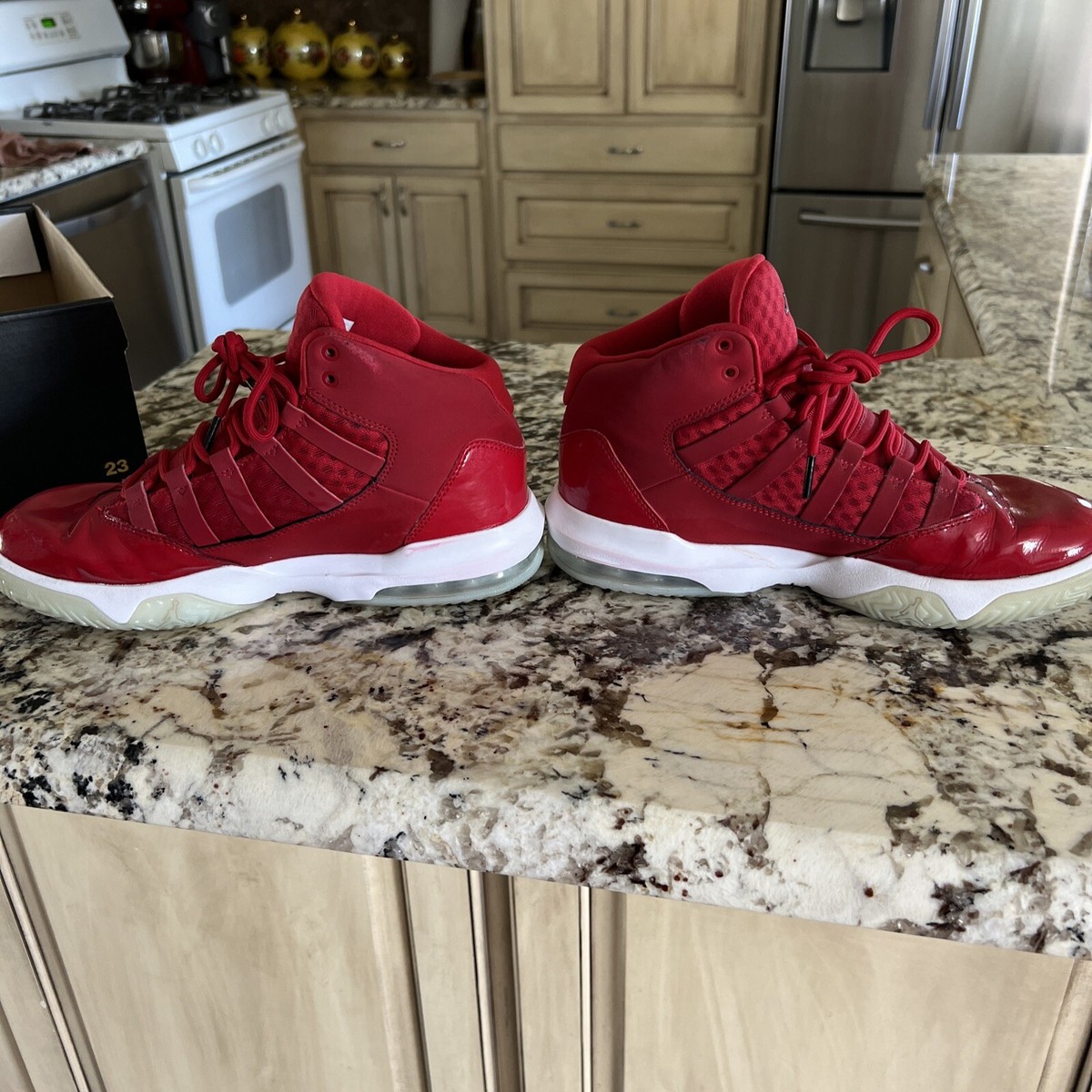 Size 7 - Air Jordan Max Aura Gym Red | eBay