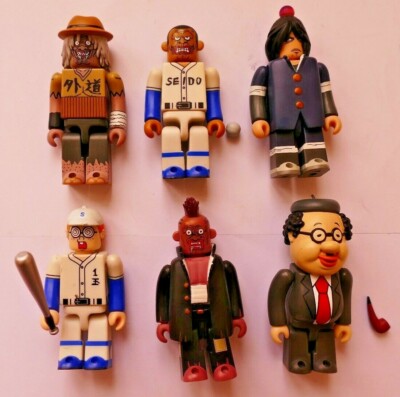 Medicom Kubrick 100% Battlefield Baseball 5er Set plus Vorbestellerartikel.