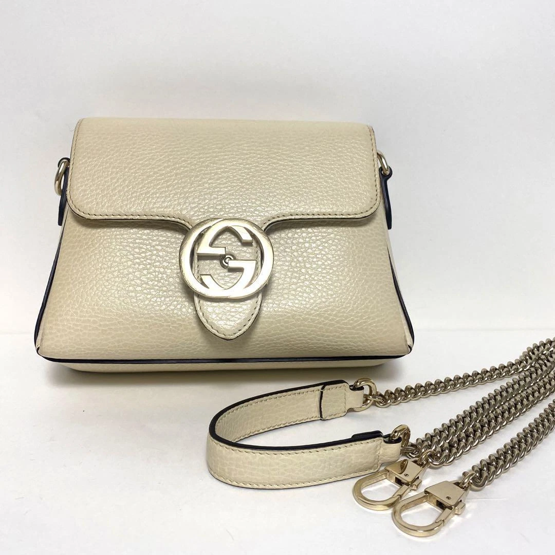 Gucci Interlocking G Chain Shoulder Bag on SALE