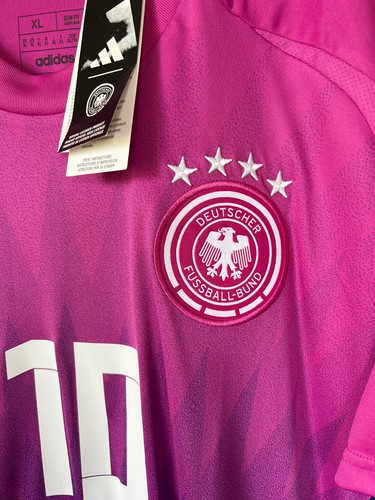 Musiala Germany Jersey Team 2024 Away Soccer Shirt Adidas IP8158 Mens Size XL - Picture 5 of 12