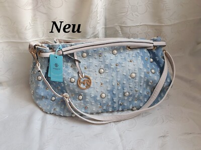 Handtasche Hellblau Herrison Firenze