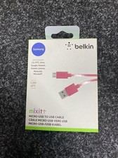 Image of Belkin mixit 1.2m Micro-USB Cable - Pink