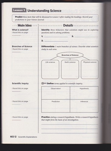 Integrated Science Essentials Grade 7 Tennessee Student Homeschool Workbook LN - 第 4/5 張圖片