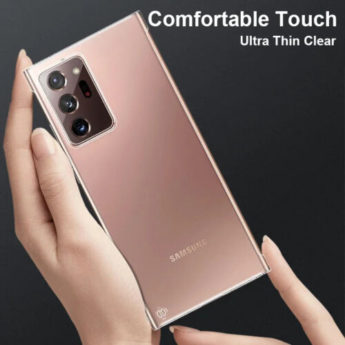 Coque transparente pour Samsung Galaxy S24 S23 S22 S21 S20 FE Note 10 20 coque ultra rigide - Photo 1/15