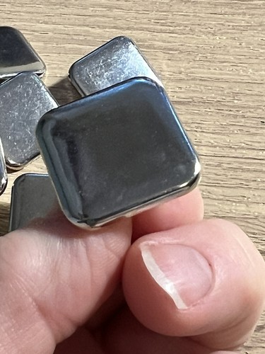 30 X Square Shank buttons 22mm Jacket Blazer Coat Dresses Ref 211 - Picture 4 of 10