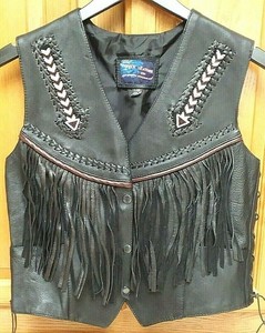 vance leather vest