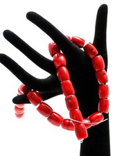 Filo bamboo bambù corallo per collane bracciali diametro 1,4 cm