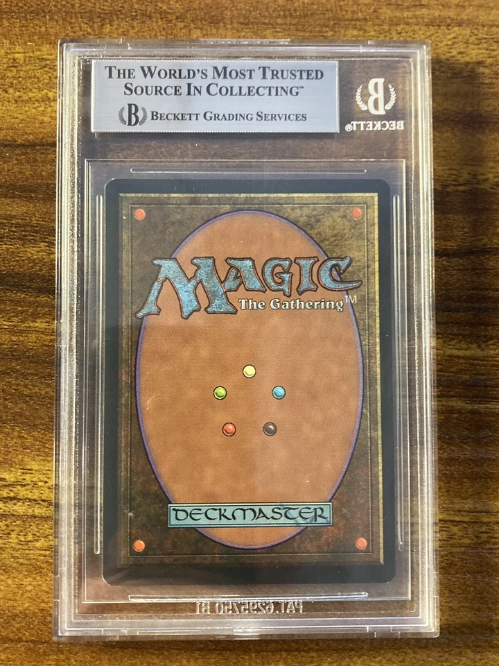 MTG✨GEMSTONE MINE ✨Weatherlight BGS Quad 9’s+ MINT Uncommon LAND 1997 BROM Art - Image 2 of 4